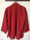 Century Martial Arts Teens 4 175 Red Karate Uniform Gi Jacket Open Front Tie Top