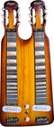 New Double Neck Solid 6 6 Sunburst Hawaiian Lap Steel Electric Guitar 