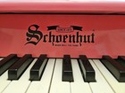 Schoenhut Miniature Piano All 25 Keys Work Pink Childs 16 5  Long
