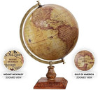 World Globe With      Official Updated Earth Globe Replacing Gulf Of Mexico     Geog