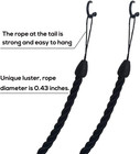 Curtain Tiebacks Ropes  Decorative Handmade Tie Backs Curtain Holdbacks With 2 M