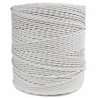 Golberg Twisted 100  Natural Cotton Rope White Cotton Rope 1 4 Inch X 100 Feet