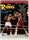 The Ring Magazine April 1977 -muhammad Ali -george Foreman Cover -rocky Marciano
