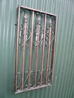 Antique Ornate Solid  Bronze Or Brass  Small Window Grate 8 3 4  X 16 1 4 