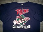 Minnesota Twins World Series Vintage Champion Sweatshirt Jumper Large 1987 Vtg