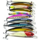Mixed Lots Of 30pcs 7cm 7 5cm 8cm 11cm Minnow Hard Fishing Lures Multi Colors
