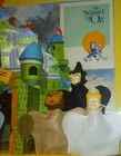Vtg 1960 s Wizard Of Oz Felt Hand Puppets  Emerald City Theater   Play Book Rare