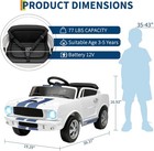 Licensed Shelby Electric Car For Kids Battery Powered Ride On Toy For Toddlers