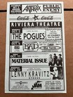 Rare Original Nirvana   Pearl Jam Flyer Cabaret Metro Chicago October 1991