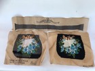 Antique Vintage Floral Tapestry Bag Canvas Wool Weiner Handarbeit Mills Austria