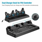 Super Fans For Ps4 Cooling Station   Controller Charging Dock
