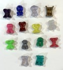 Vtg 90 s Gogos Crazy Bones Original Classic Lot Of 13   1 Hielocos Blue Alien