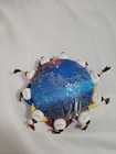 Vintage Silk Needle   Pin Cushion With Oriental Kids Wrapped Around  Set Of 2