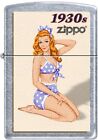 Zippo Windy Pinup Girl Nose Art 8 Lighter Set 30s 40s 50s 60s 70s 80s 90s 2000s