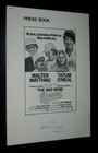 Original  Original Bad News Bears Tatum O neil Walter Mathau Pressbook 6 Pages