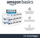 5-blade Razor Refills For Men With Dual Lubrication  Hypoallergenic 