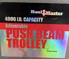 Haul Master 4 000 Lb 2 Ton  Push Beam Trolley 60509 Heavy Duty- Slightly Used