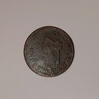 1737 Higley Granby  Ct  Colonial Copper Coin  Becker Restrike Unc  Value Me Axe
