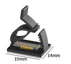 100 Pcs Self-adhesive Cable Clips - Cord Management Wire Holder Organizer Clamps