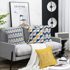 Home Geometric Set Of 4 Throw Pillow Covers Modern Accent Decorative 16x16 Inch