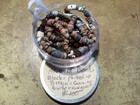 Ancient Beads From Several Cultures Restrung Into A Wearable Necklace Ca 1500 Bc