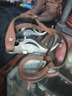 Vintage Victor Solid Sterling Silver Headstall Browband Bridle W buckles