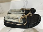 Ugg Dakota 5612 Black Suede Shearling Slippers Women 8 Us Classic Comfy