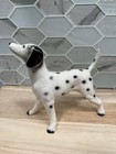 Vintage Dalmatian Pointer Dog Bone China Porcelain Large Ceramic Figurine 6 t