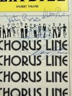 Autographed Playbill - A Chorus Line  1975  Shubert Theatre  Broadway Musical