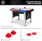 Eastpoint Rush Indoor Air Hockey Table - 48  Mid-size - Air-powered Led Scoring 