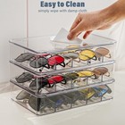 Sunglass Organizer 3 Layers Acrylic Sunglasses Clear Stackable Glasses Storage