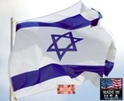  usa Made 3x5 Foot Israel Jewish Star Of David Super-poly In outdoor Flag Banner