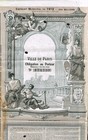 Set Of 2 France City Of Paris Loan  Stock Certificate bond 1912