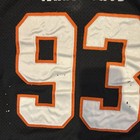 Idaho State Bengals  93 Black Game Worn Nike Big Sky Football Jersey