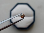 Cognac Red Natural Diamond Loose Faceted Round 3mm