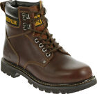 Cat Mens Second Shift Tan Oiled Leather Work Boots