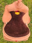 Youth Kids Western Barrel Horse Starter Saddle With Suede Seat Free Shipping