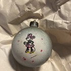 Midcentury Vintage Disney Minnie Mouse Mercury Glass Christmas Ornament Usa  