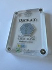 2025 Hexagonal 0 25 Troy Oz Bar Of Osmium  Mintage Of 25 