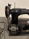As Is 1957 Singer 221 Featherweight Sewing Machine No Case Working Am695745