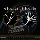 Hercules Super Tough Fluorescent Yellow Pe Braided Fishing Line High Visibility