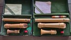 Pair Moeck Rottenburgh Alto   Tenor 1980s Recorder Boxwood 339 349