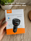 Anker Roav Bolt 2-port Usb Car Charger With Google Assistant R5360 Black 