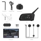 Bluetooth Intercom Interphone Headset Helmet Bicycle Motorcycle Parts Waterproof