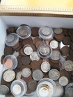 Cigar Box- Indian   Wheat Pennies  Buffalo Nickels  Silver Coins  Star  1   More