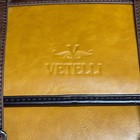 Vetelli Mens Hanging Toiletry Bag Vegan Leather Dopp Kit Travel Organizer Brown