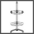 Simplehuman Corner Shower Caddy Stainless Steel anodized Aluminum Silver