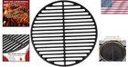 Professional-grade 15 5  Cast Iron Griddle For Medium Big Green Egg Grill