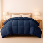 Ultra Soft Down Alternative Comforter Reversible Duvet Insert With Corner Tabs