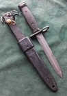 Milpar Us M7 Bayonet In M10 Black Scabbard
